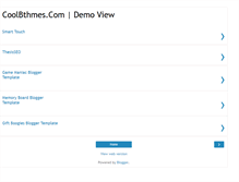Tablet Screenshot of demo.coolbthemes.com